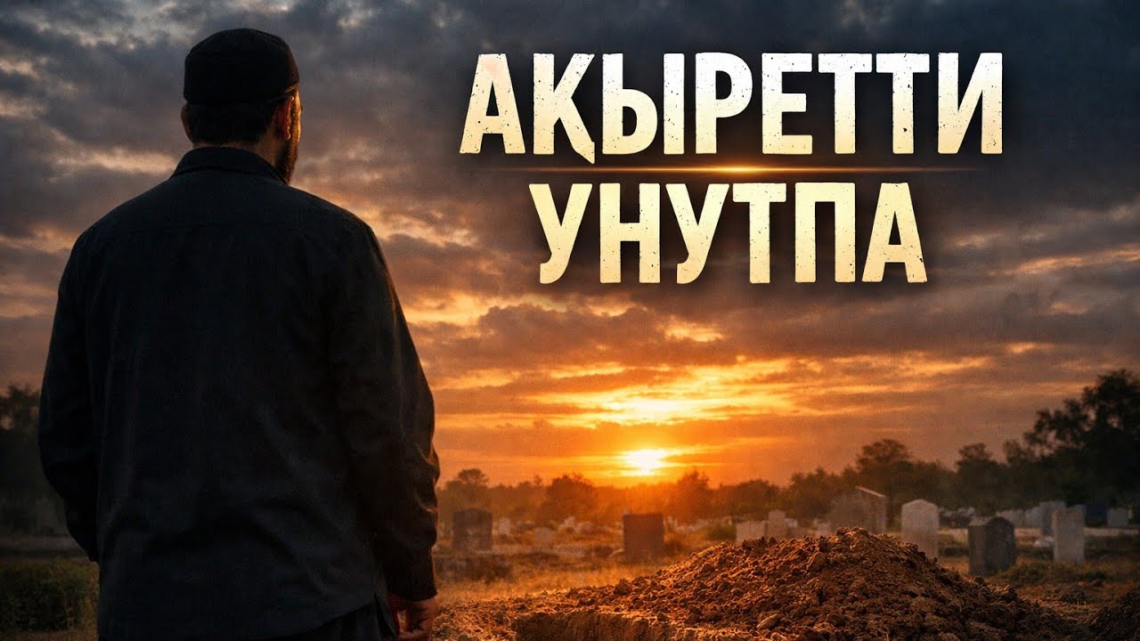 Мүрзөнүн башында күйүт менен айтылган эскертүү. Ар бир мусулман көрүшү керек.