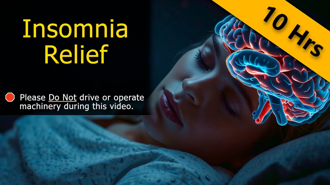 Calms ALL Areas of the Brain Before & During Sleep (4Hz EMDR Bilateral & Binaural Delta Waves)