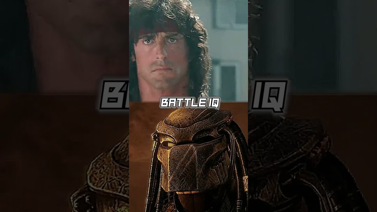 JOHN JAMES RAMBO VS PREDATOR | RAMBO VS PREDATOR | BATTLE