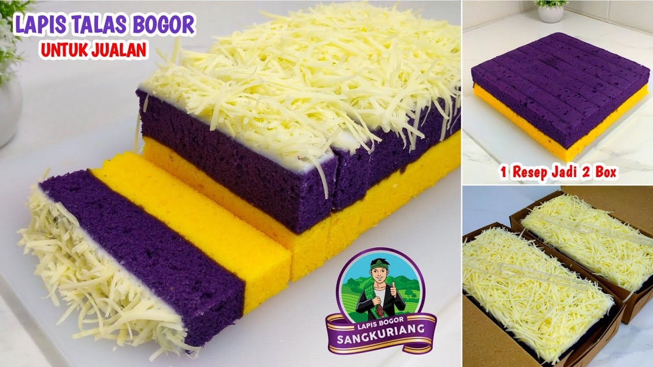 LAPIS TALAS BOGOR Super Lembut & Empuk Mirip Banget Dengan Aslinya_1 Resep jd 2 Box
