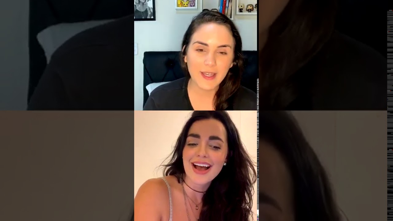 Live compartilhada da Priscilla Pugliese e Natalie Smith dia 13 de agosto de 2020