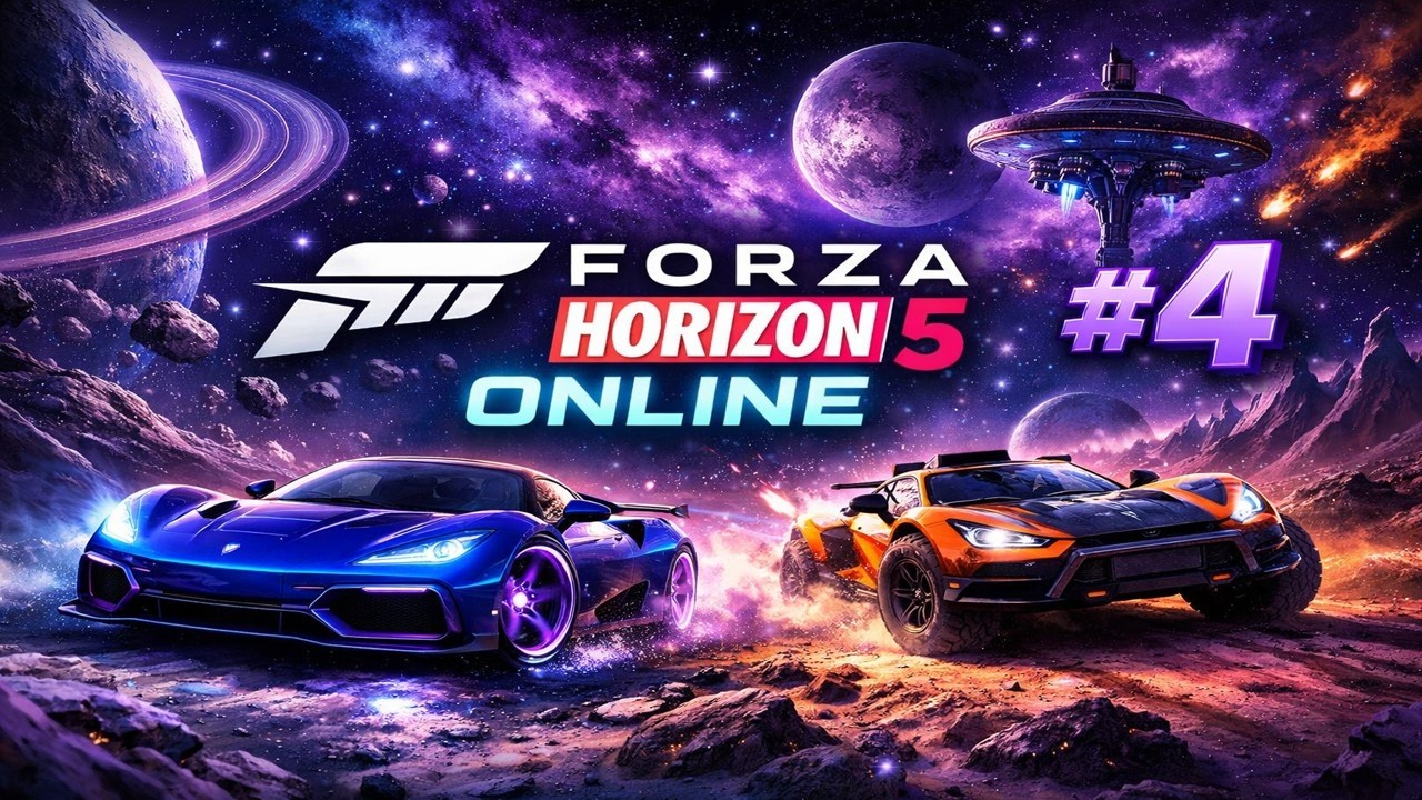 Forza Horizon Online #4 Jeździmy po statku kosmicznym!