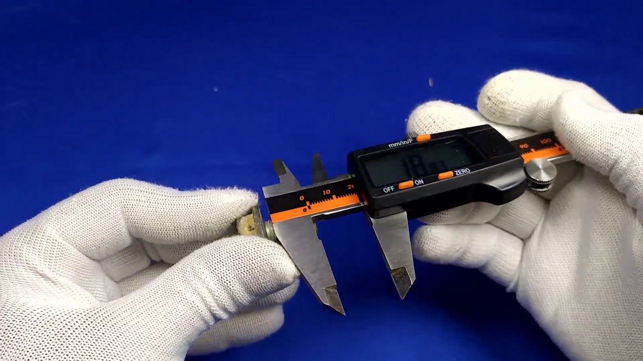 تعلم طريقة إستخدام القدم القنوية الرقمية   daniu digital caliper