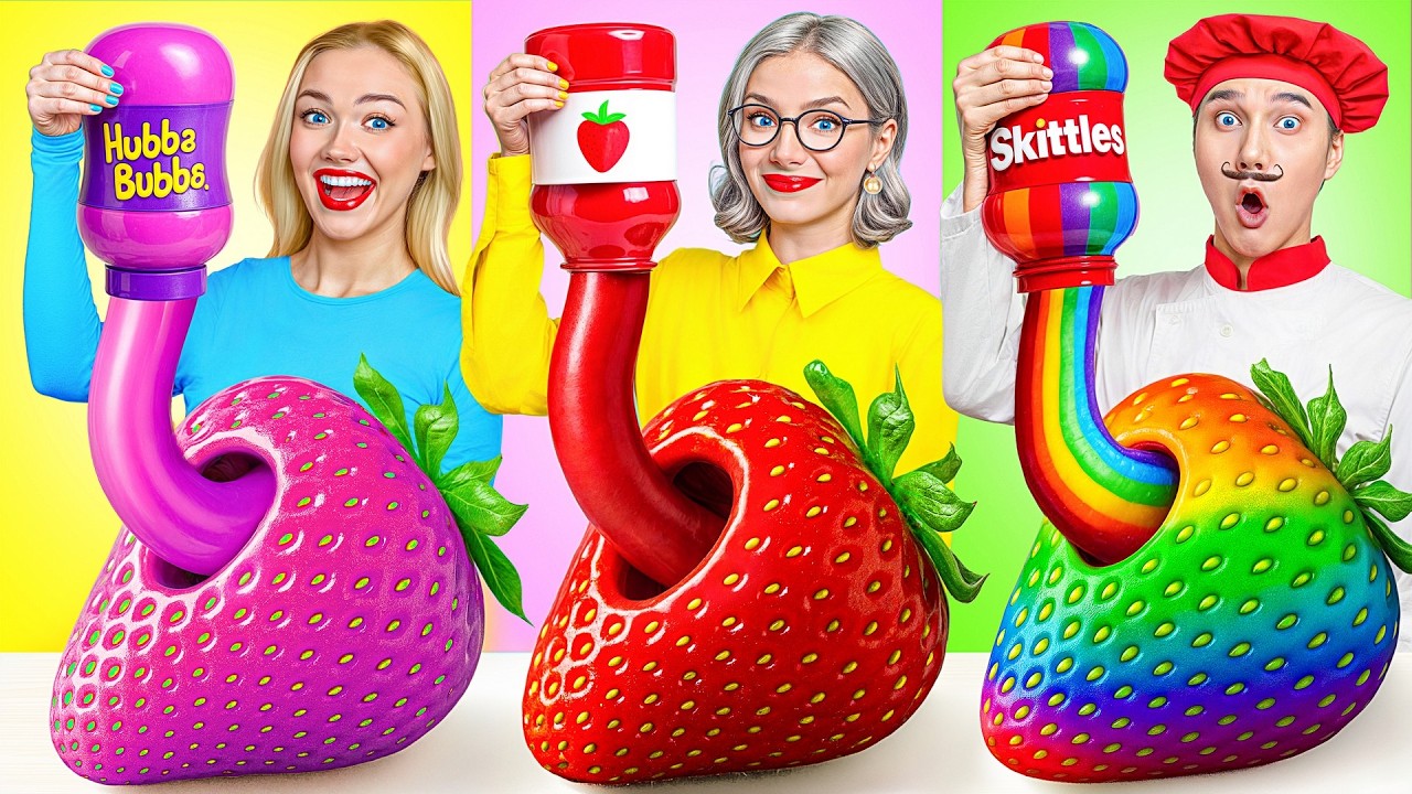 Кулинарный Челлендж: Я против Бабушки | Безумная Кулинарная Битва от Multi DO Challenge