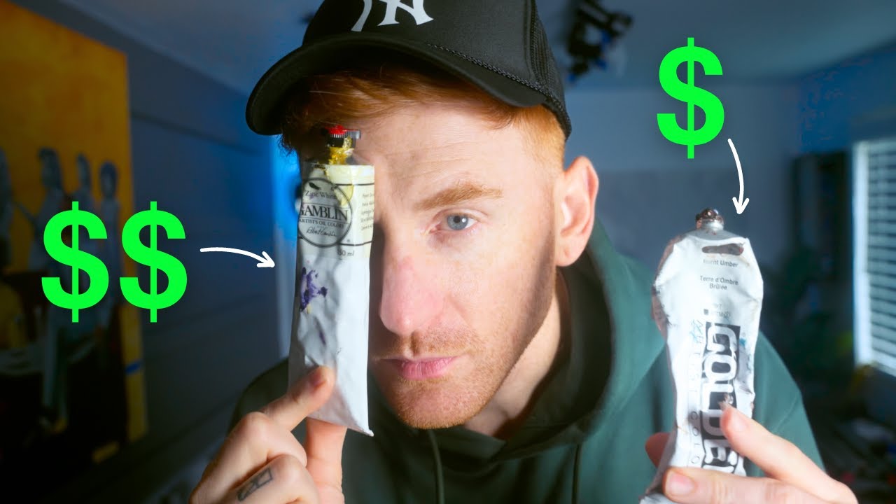 Oil Paint vs Acrylic (cost)