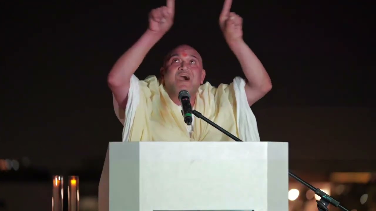 Sri Sidheshwar Brahmrishi Guruvanand Swami Ji, Tirupati - Discourse in Dubai on 14th March, 2024