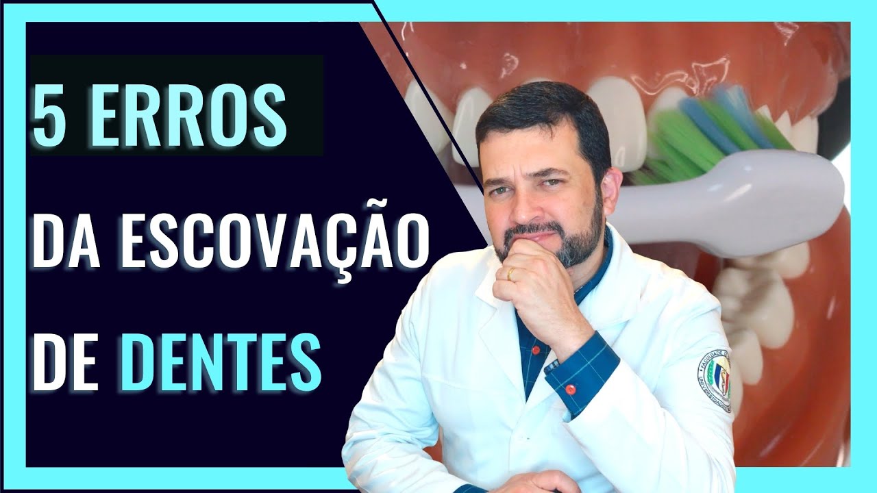 5 ERROS da ESCOVAÇÃO de DENTES - DR. MAICO DUTRA