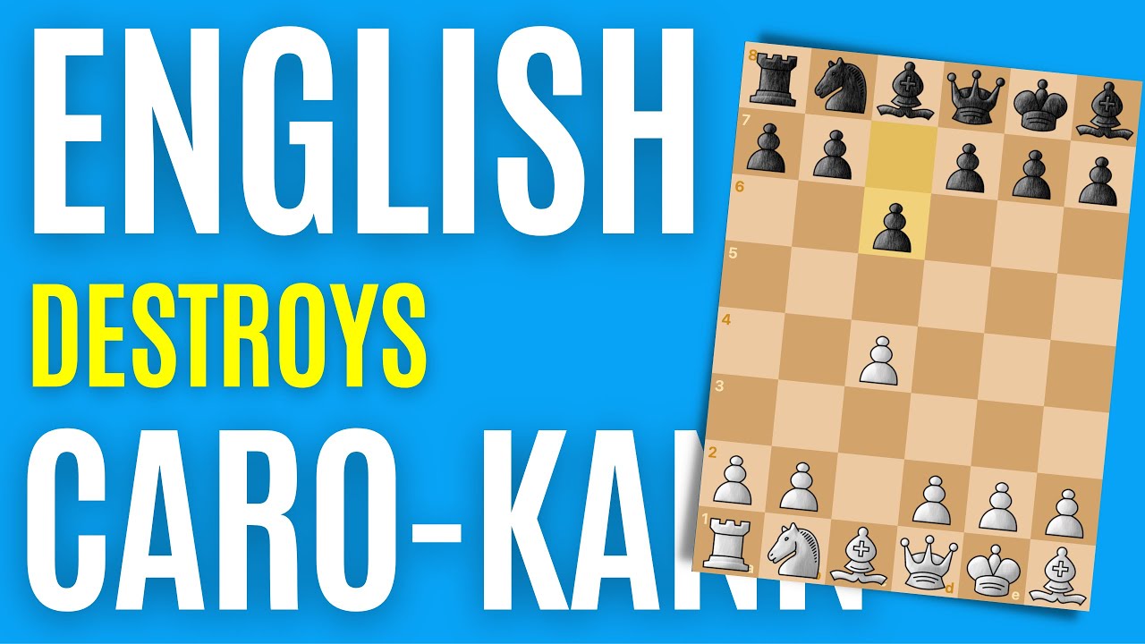 English Opening VS Caro-Kann Chess Lesson # 161
