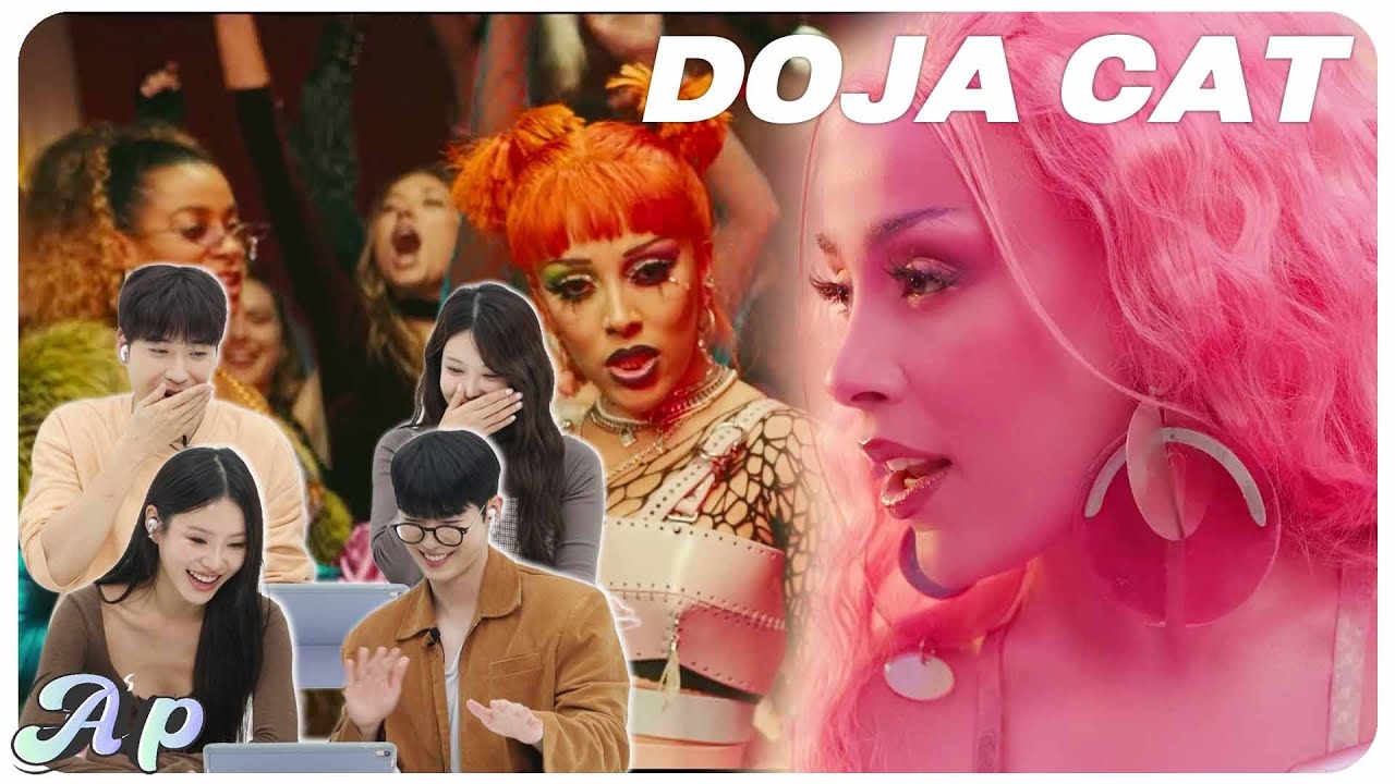 Crazy Addictive🔥 Реакция корейских мужчин и женщин на клип Doja Cat ｜asopo