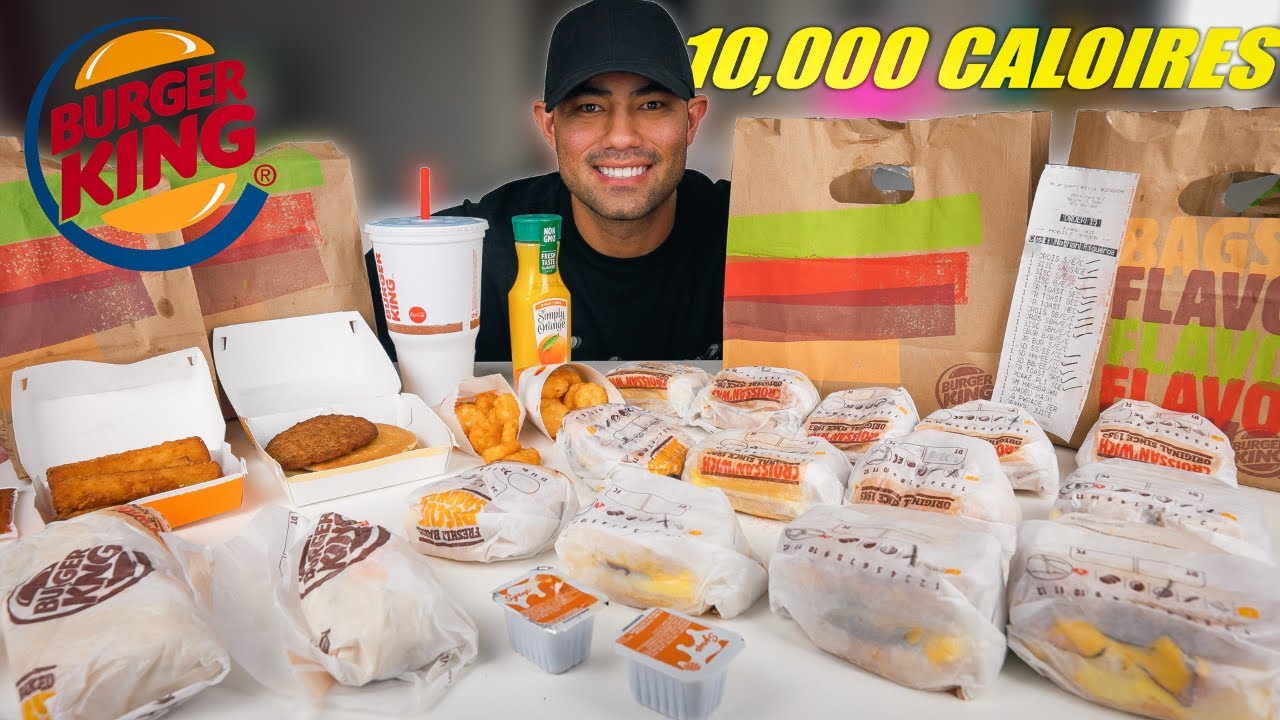 САМЫЙ БОЛЬШОЙ ЗАВТРАК BURGERKING | БОЛЕЕ 10 000 КАЛОРИЙ