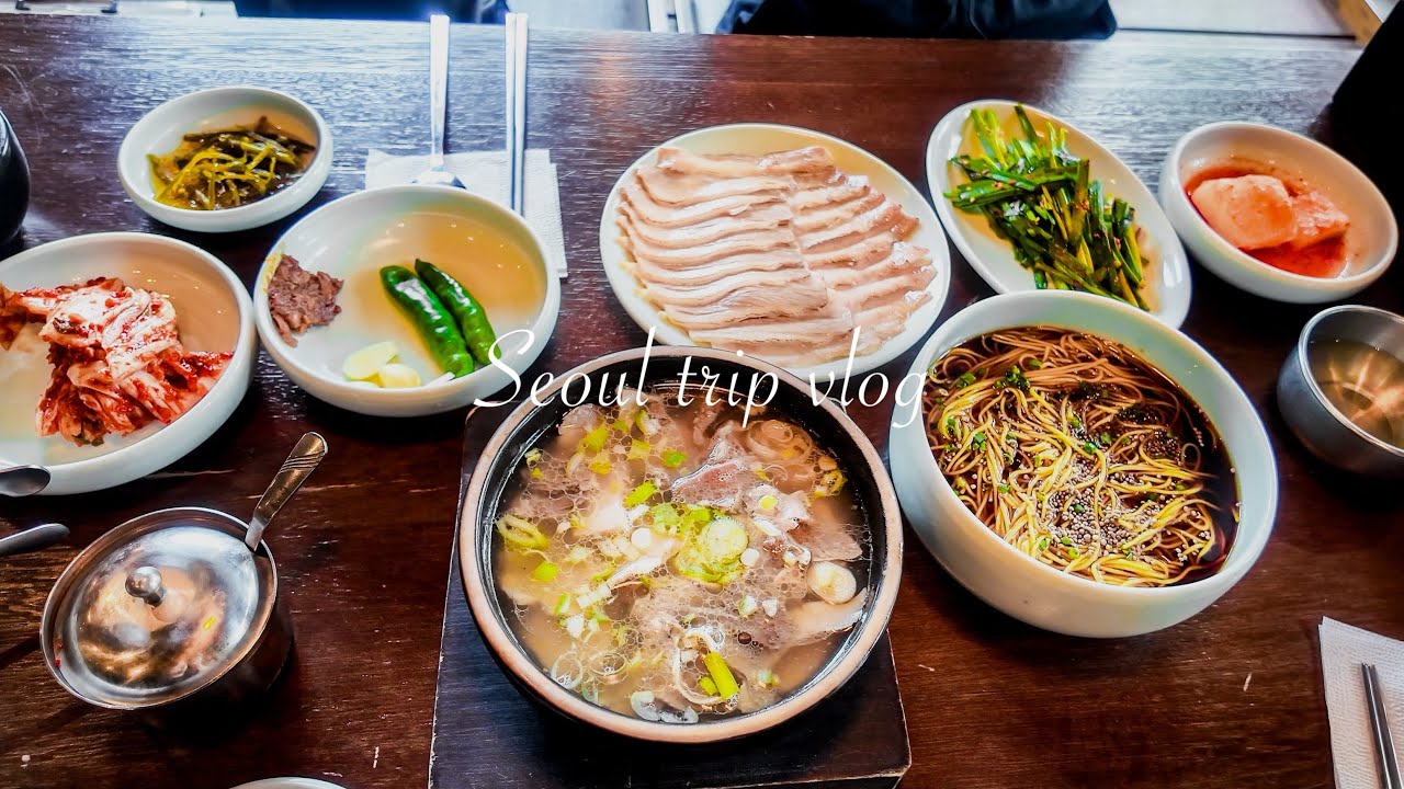 【韓国グルメ】釜山式テジクッパと豚トロ素麺｜路地裏の名店で絶対に頼むべき逸品｜ソウル・鐘閣「オムヨンベクデジクッパ」