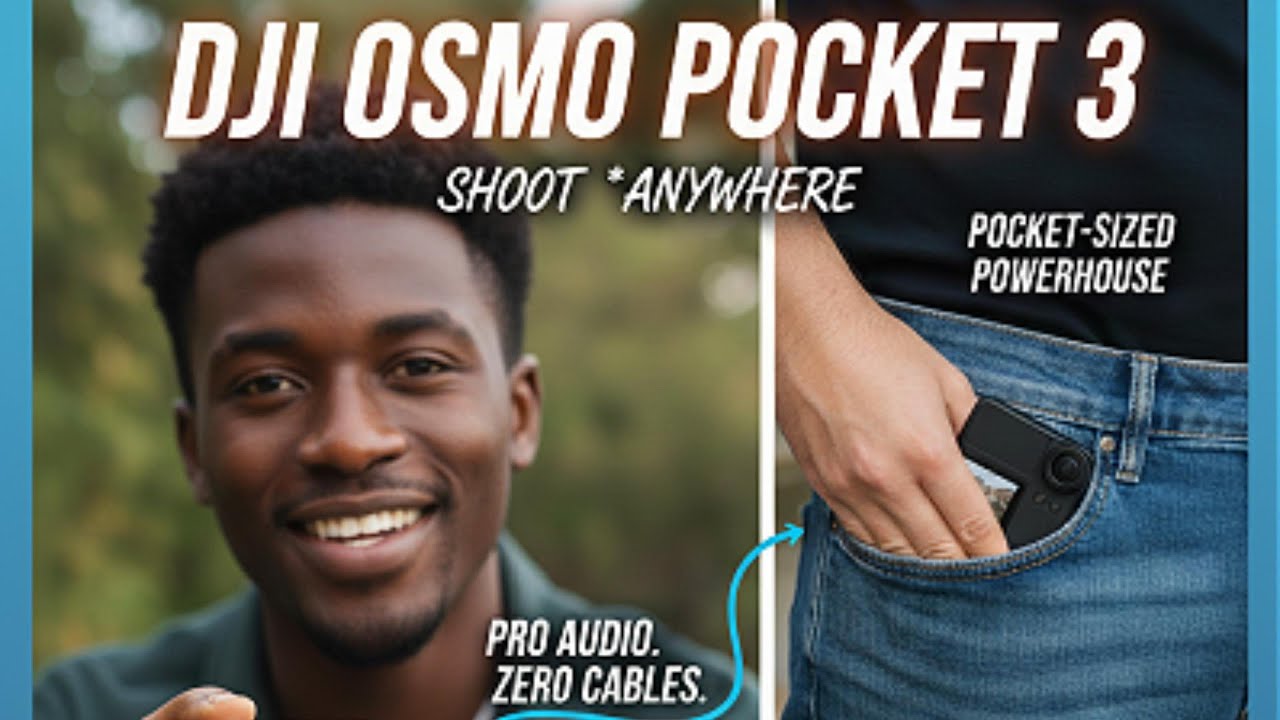 Headline: Why the DJI Osmo Pocket 3 is the ONLY Camera You Need to Carry!