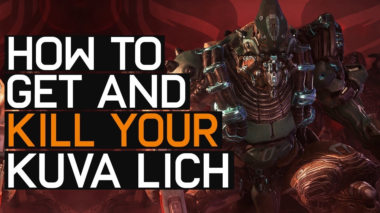Warframe: The Perfect Elemental Weapons - HOW TO Earn And Kill A Kuva Lich