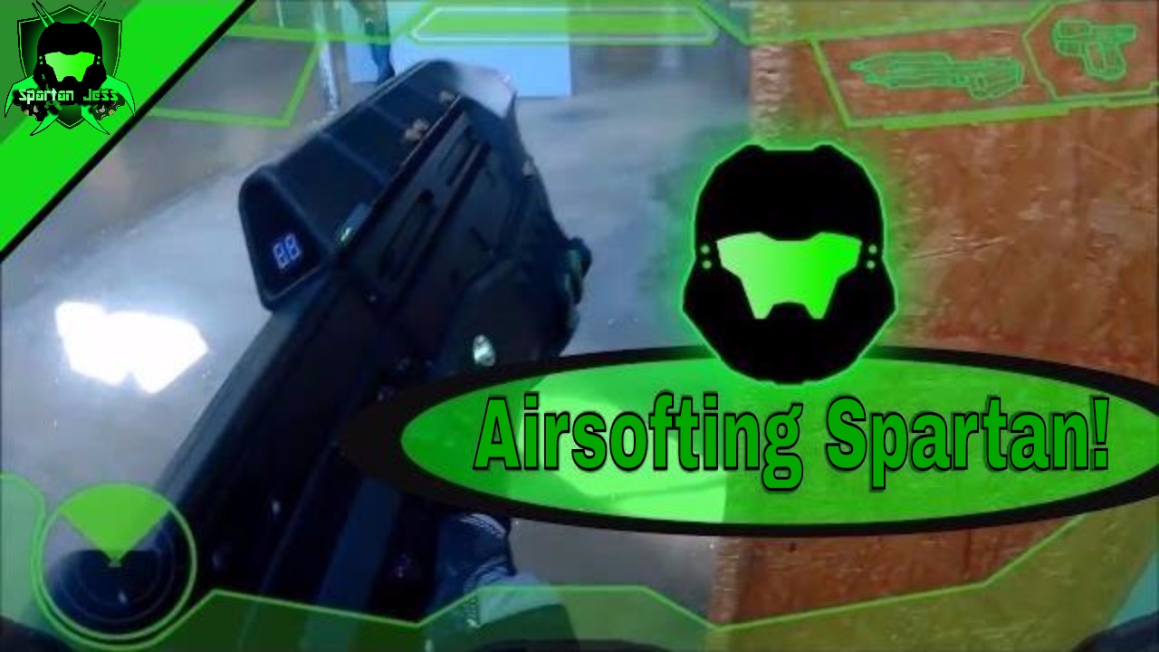 Halo MA5B Airsoft Assault Rifle Gameplay - Battalion Airsoft Arena