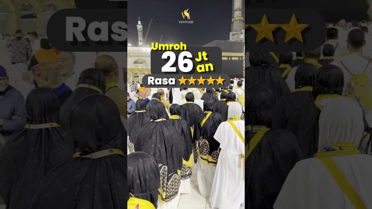 UMROH 26 JUTAAN RASA BINTANG 5🤩 #umrohmurah #promoumroh