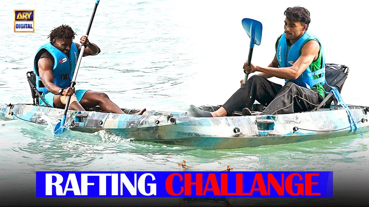 Rafting Challange | only the best will make it across without a slip! ⚡| The Ultimate Muqabla S4