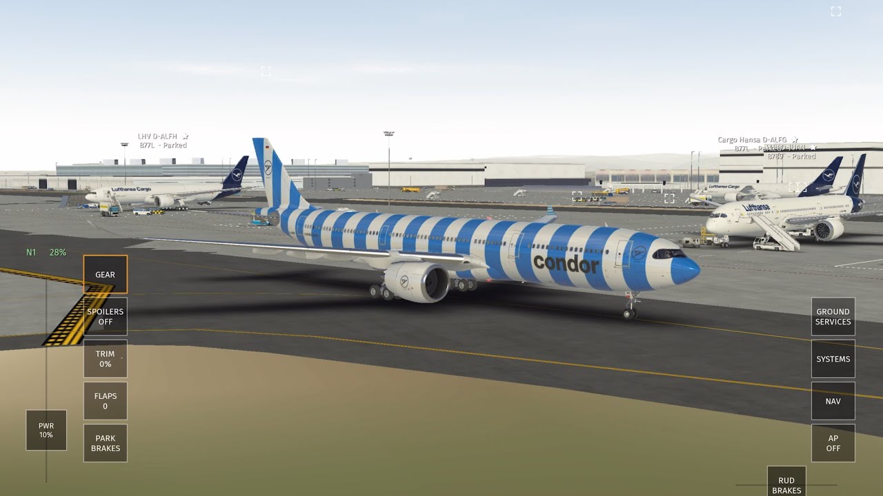 Infinite Flight- Anchorage (PANC) to Frankfurt am Main (EDDF) Condor A330-900NEO