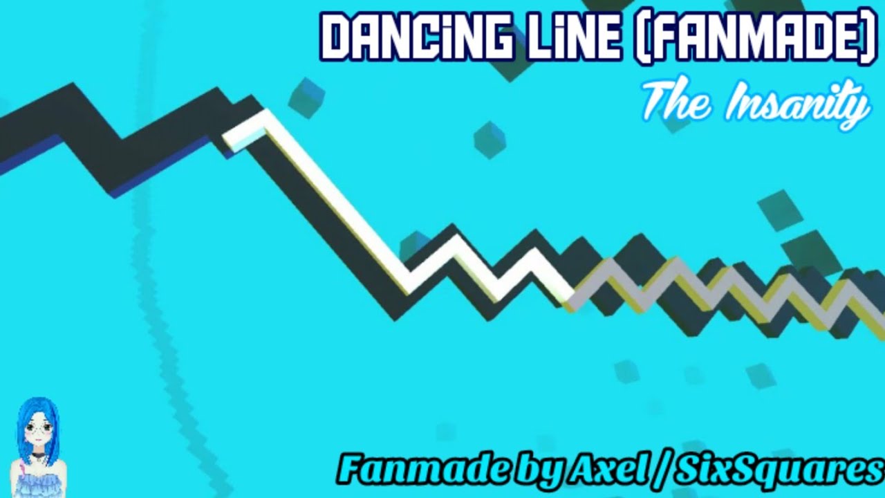 Dancing Line (Fanmade) - The Insanity [Fanmade by SixSquares] | BluemingGM