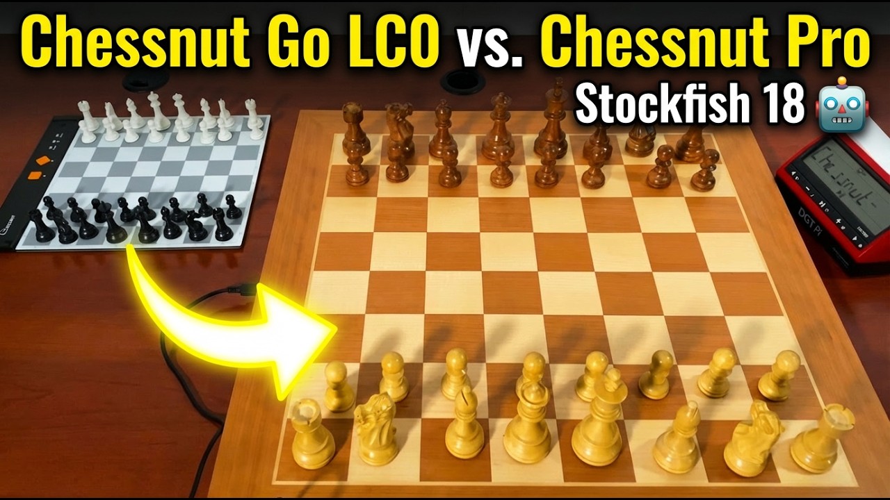 Chessnut Go Lc0 vs. Chessnut Pro Stockfish 18 Chess Computer 👑 Gadgetify