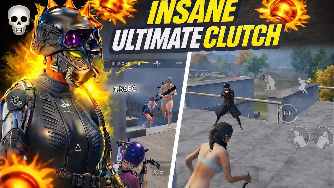 BGMI ultimate.😱 Epic Clutches & Epic Fails 😂 | ₹100 Redeem Code 🎁