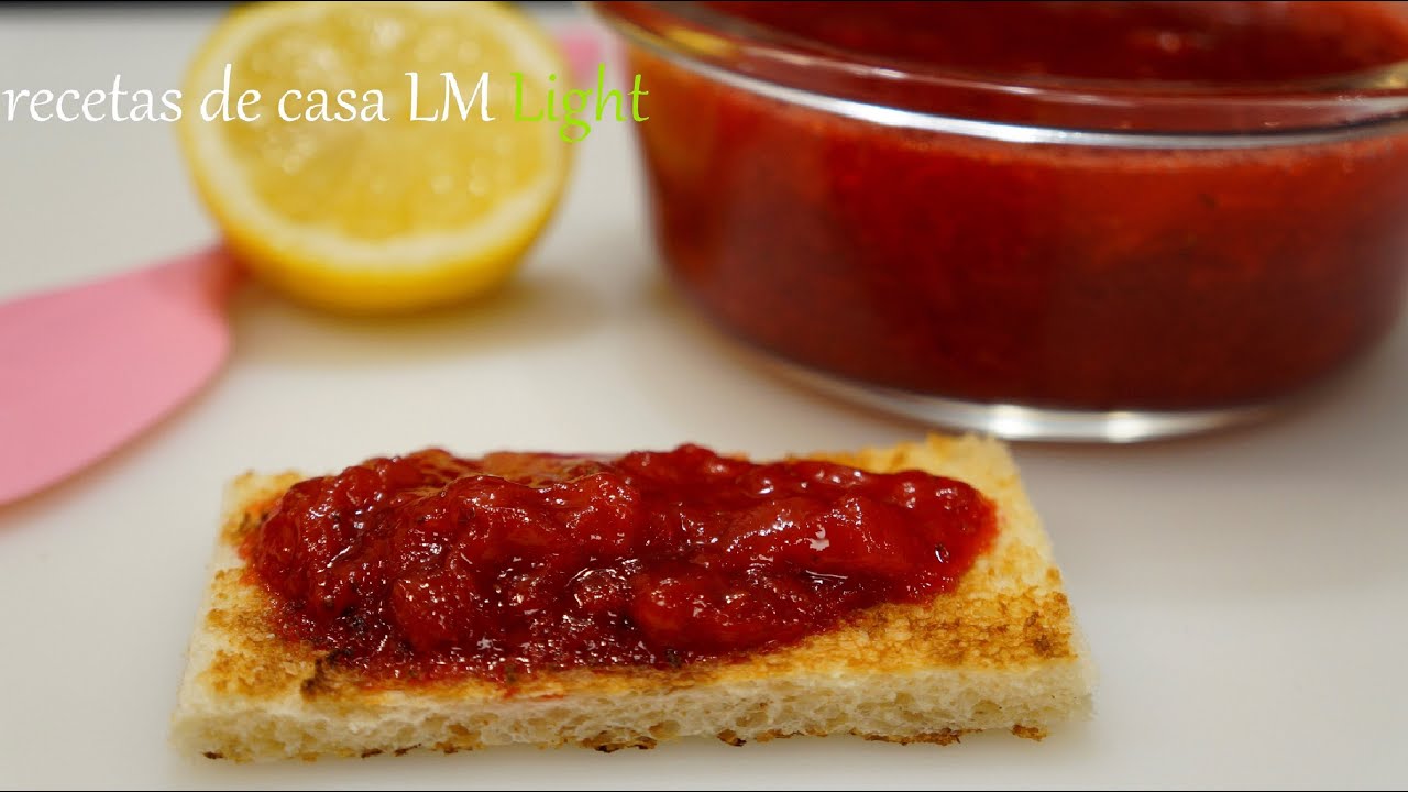 MERMELADA DE FRESA SIN AZÚCAR