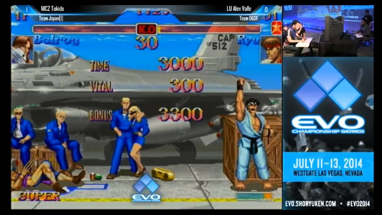 EVO Xmania Finals 2014 SF2 Team Japan 1 vs Team OGSF Hype