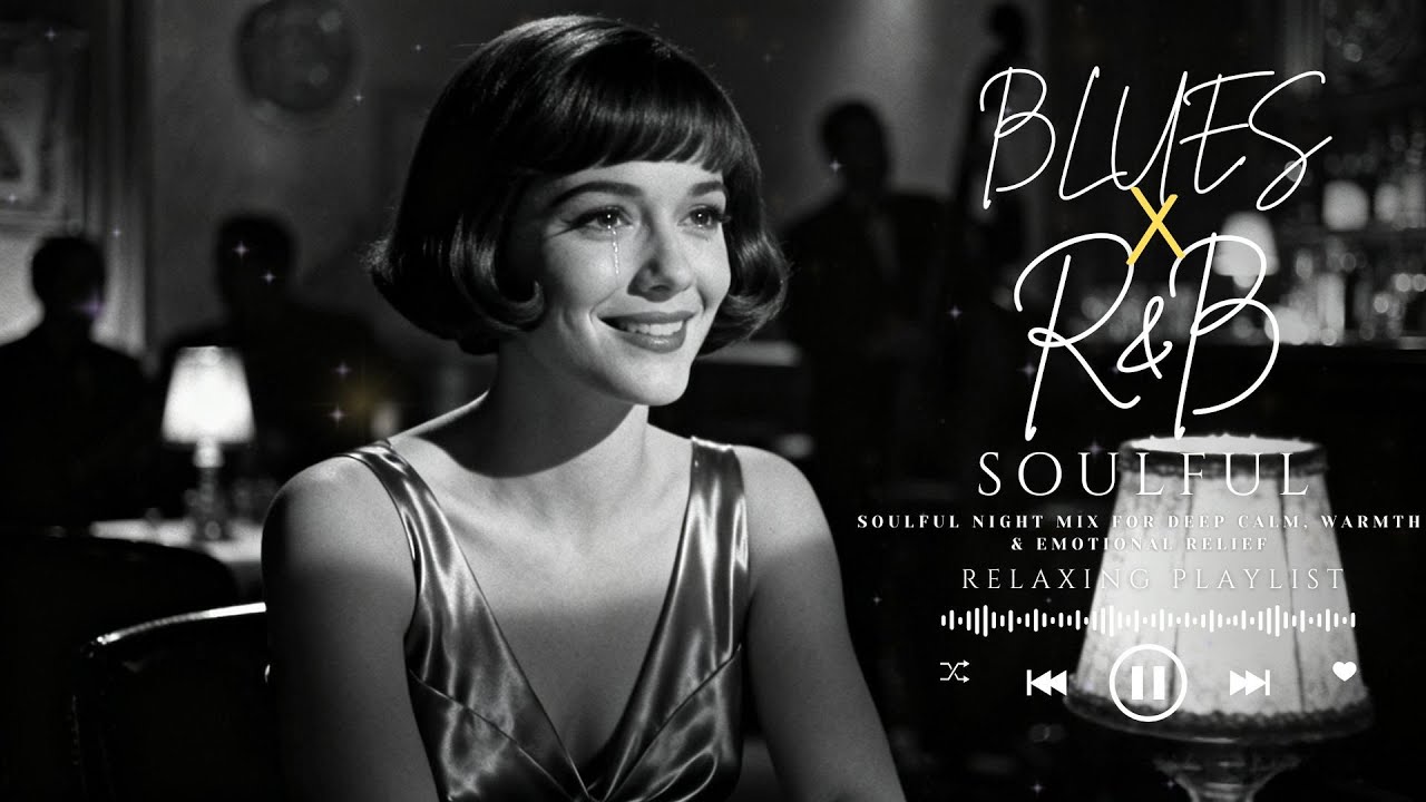 【R&B Soulful Playlist】R&B Blues – Soulful Night Mix for Deep Calm, Warmth & Emotional Relief