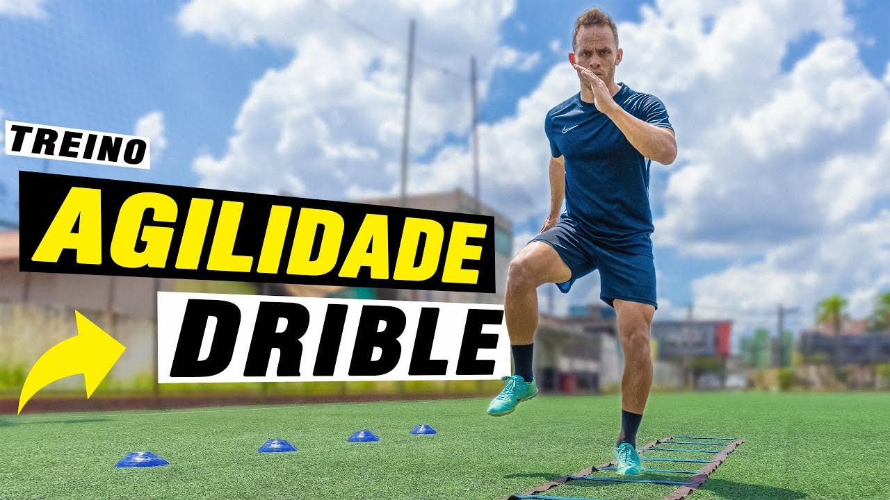 10  EXERCÍCIOS DE AGILIDADE E DRIBLE | ESCADA DE AGILIDADE | TREINO FISICO E TÉCNICO DO FUTEBOL