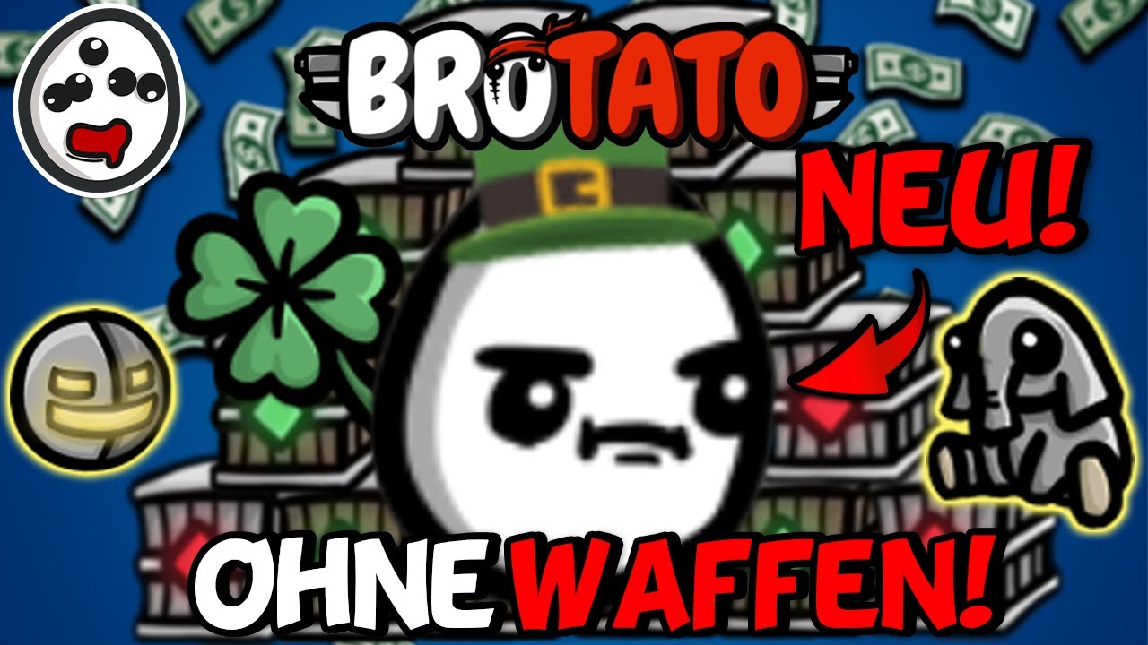 KRANKES MONSTER! NEUER GLÜCKSGOTT ZERSTÖRT BROTATO OHNE WAFFEN! 1,5 Milliarden Schaden Endlos Modus!