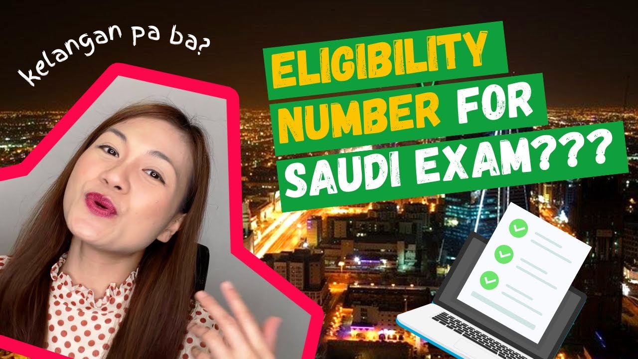 All About Abroad: Eligibility Number for Saudi Exam
