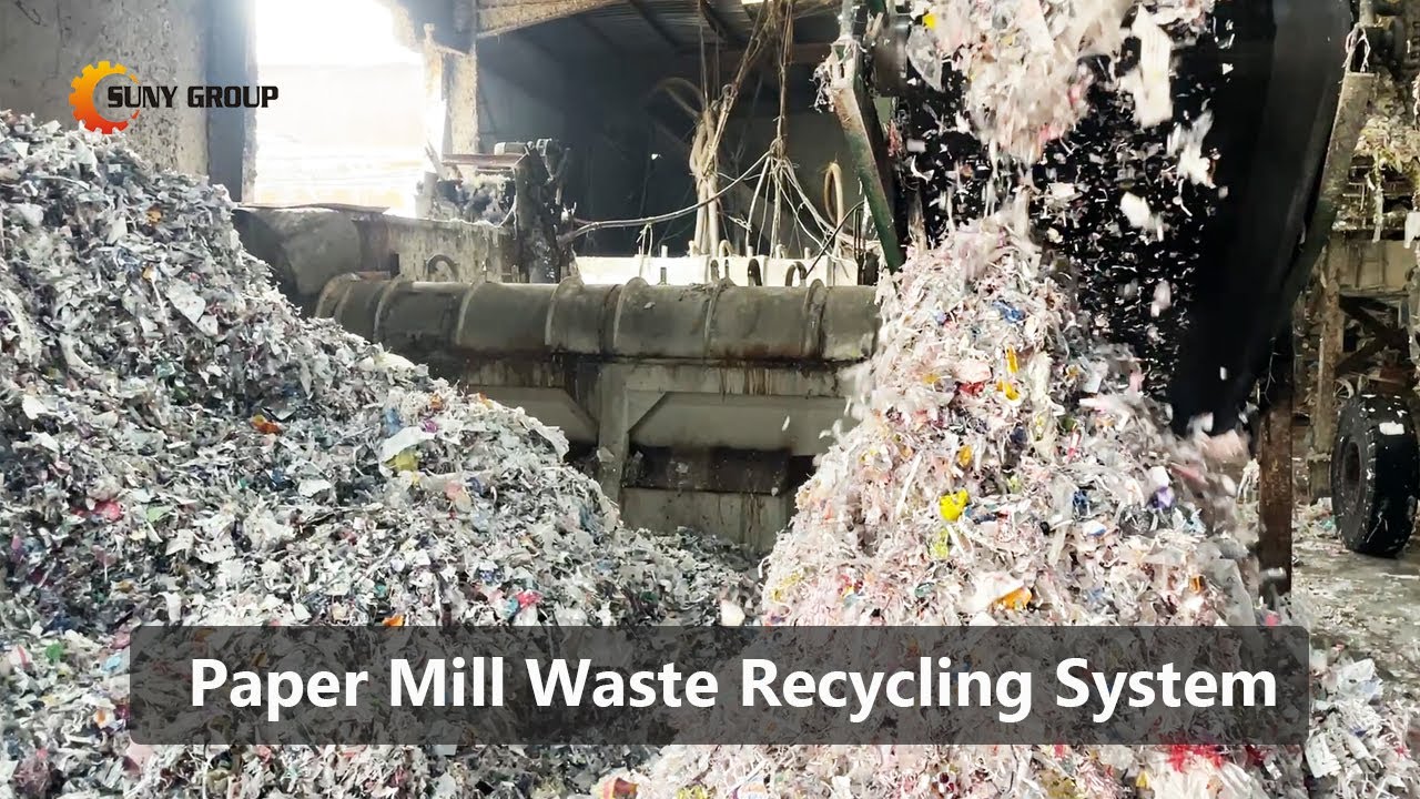 Recycling Paper Mill Waste: 10 Years of Paper-Plastic Separation System