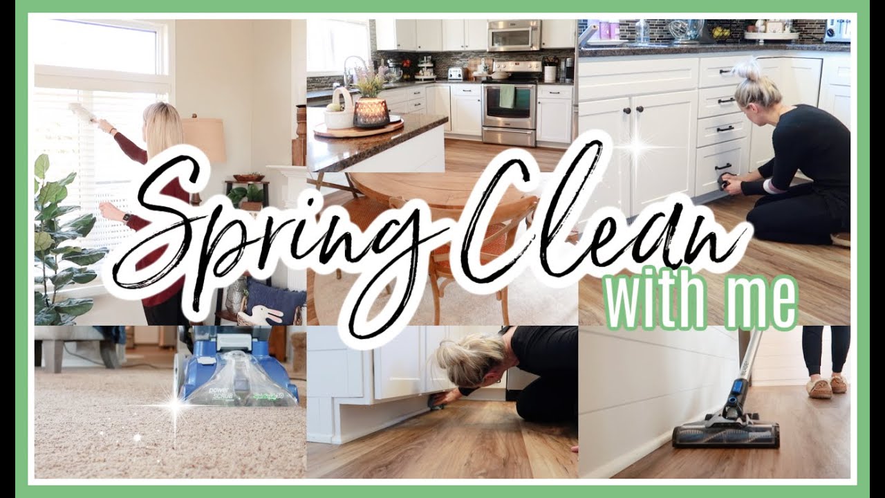 SPRING CLEAN WITH ME 2021 | CLEANING MOTIVATION APRIL 2021!