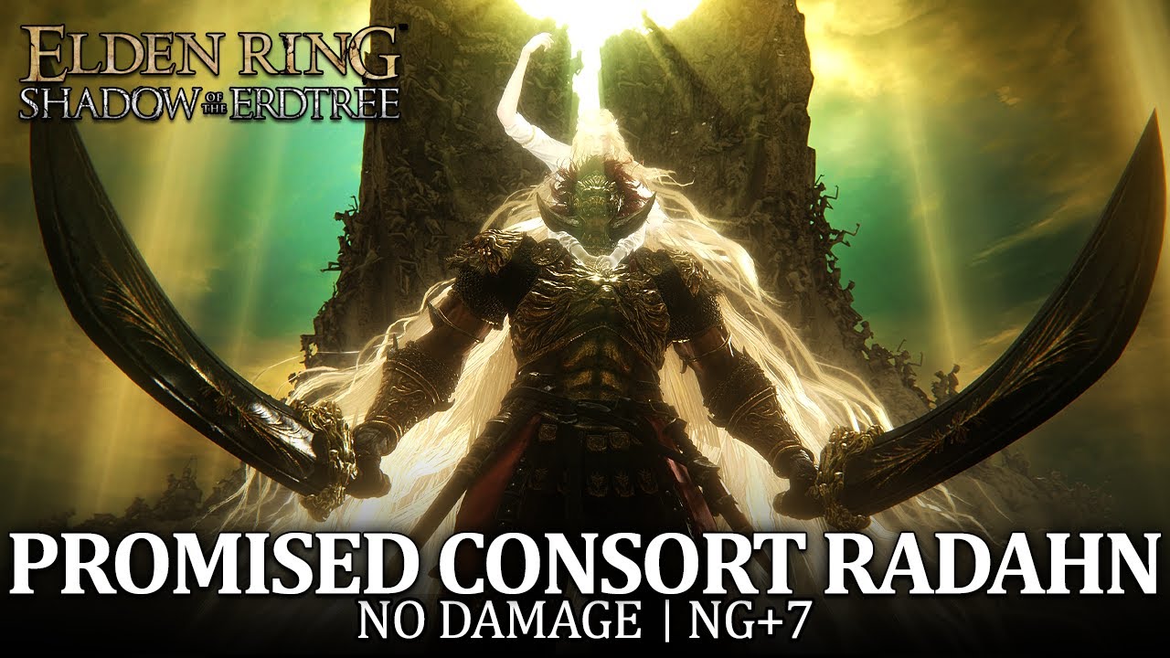 Promised Consort Radahn Boss Fight (No Damage / No Parry / NG+7) [Elden Ring DLC]