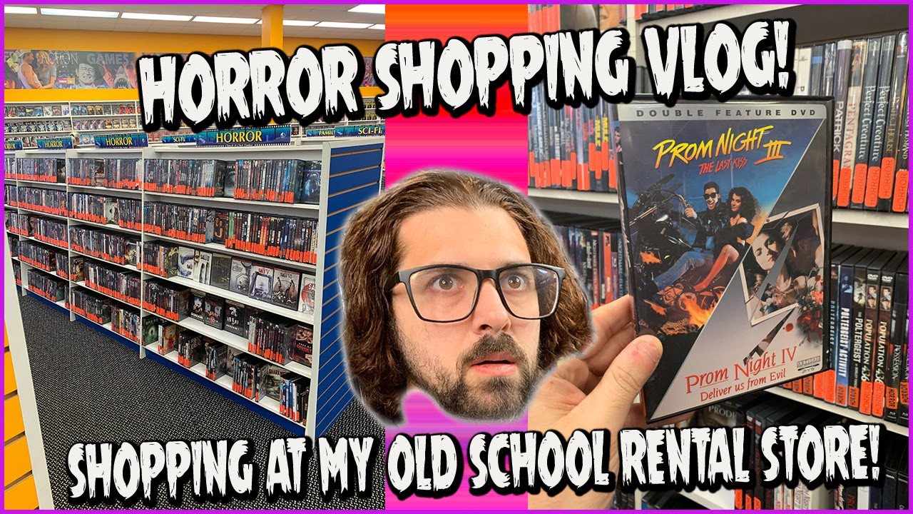 Horror Shopping Vlog! | Classic Video Rental Store | Christian Hanna Horror