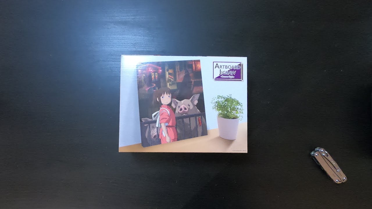 Spirited Away | Artboard Jigsaw | Canvas Style (Timelapse)