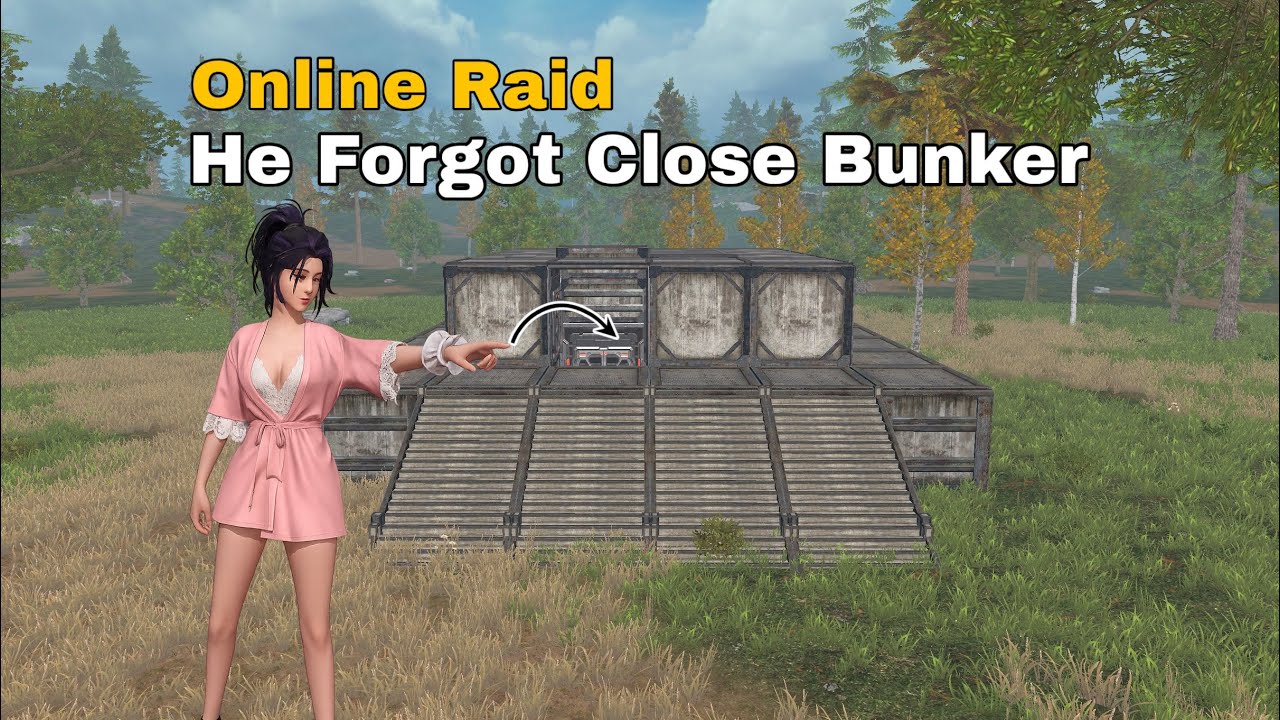 When I Finish Raid They Become Online And Try Close Bunker - Last Island Of Survival #lios #ldrs