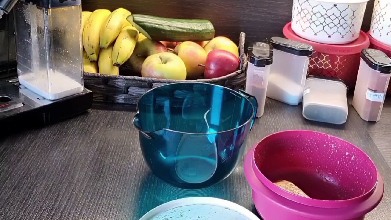 Обед рыбка с овощами в Microcook Tupperware .