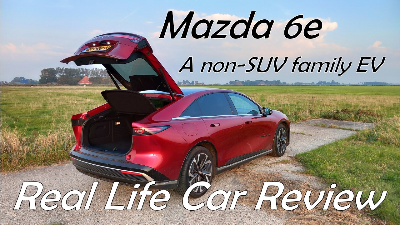 Mazda 6e - The non-SUV family EV - Real Life Car Review