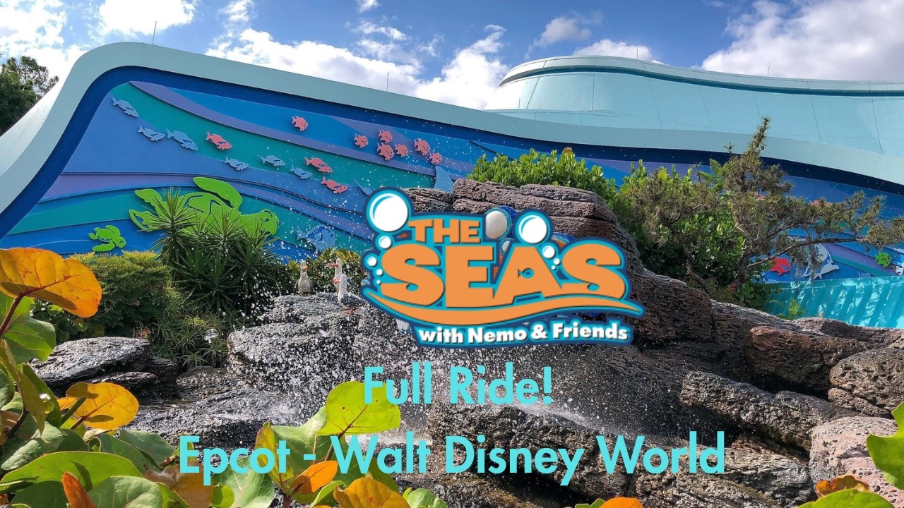 The Seas With Nemo And Friends (Ride) - Full Ride - Epcot - Walt Disney World