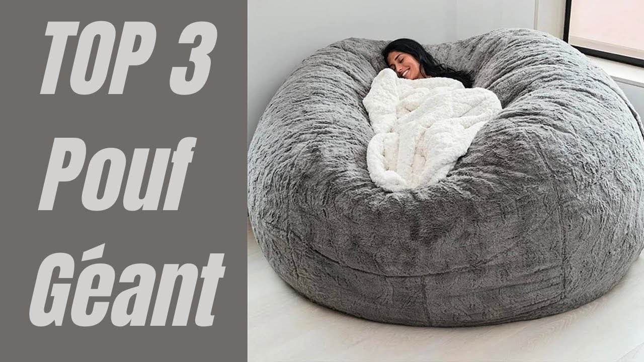 TOP 3 : Meilleur Pouf Géant ✅  de 2025