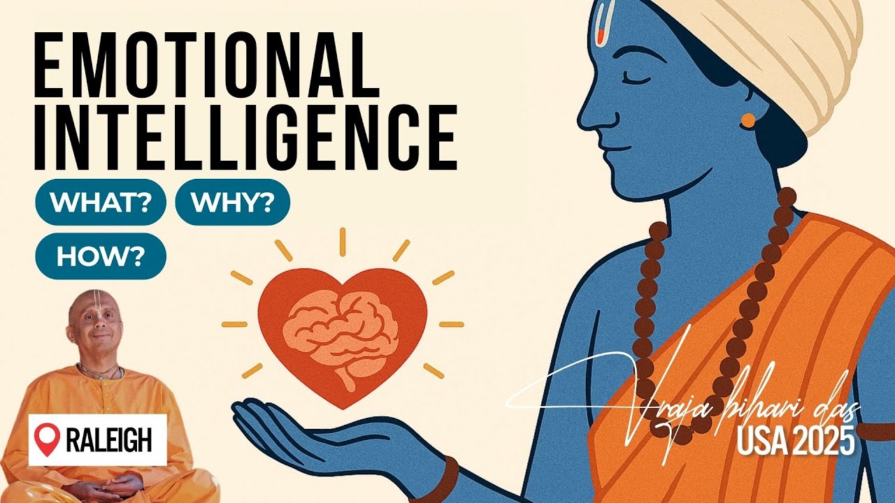EMOTIONAL INTELLIGENCE - What, Why & How? | Raleigh - USATalks 2025 | Vraja Bihari Das