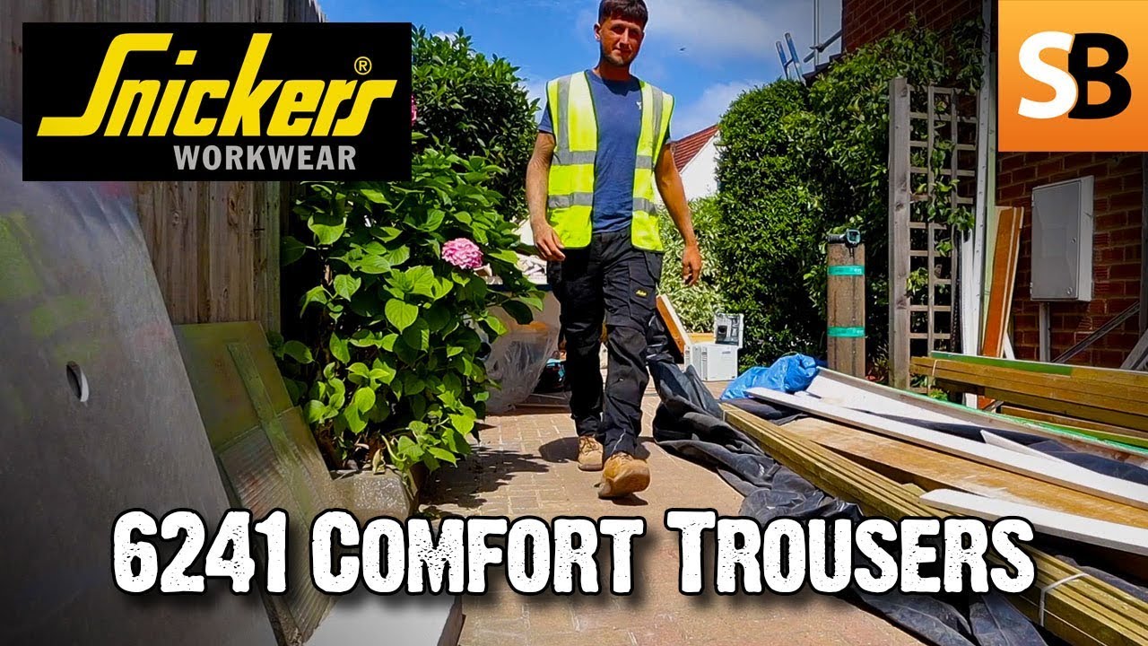 Snickers Workwear 6241 Stretch Trousers with Holster Pockets