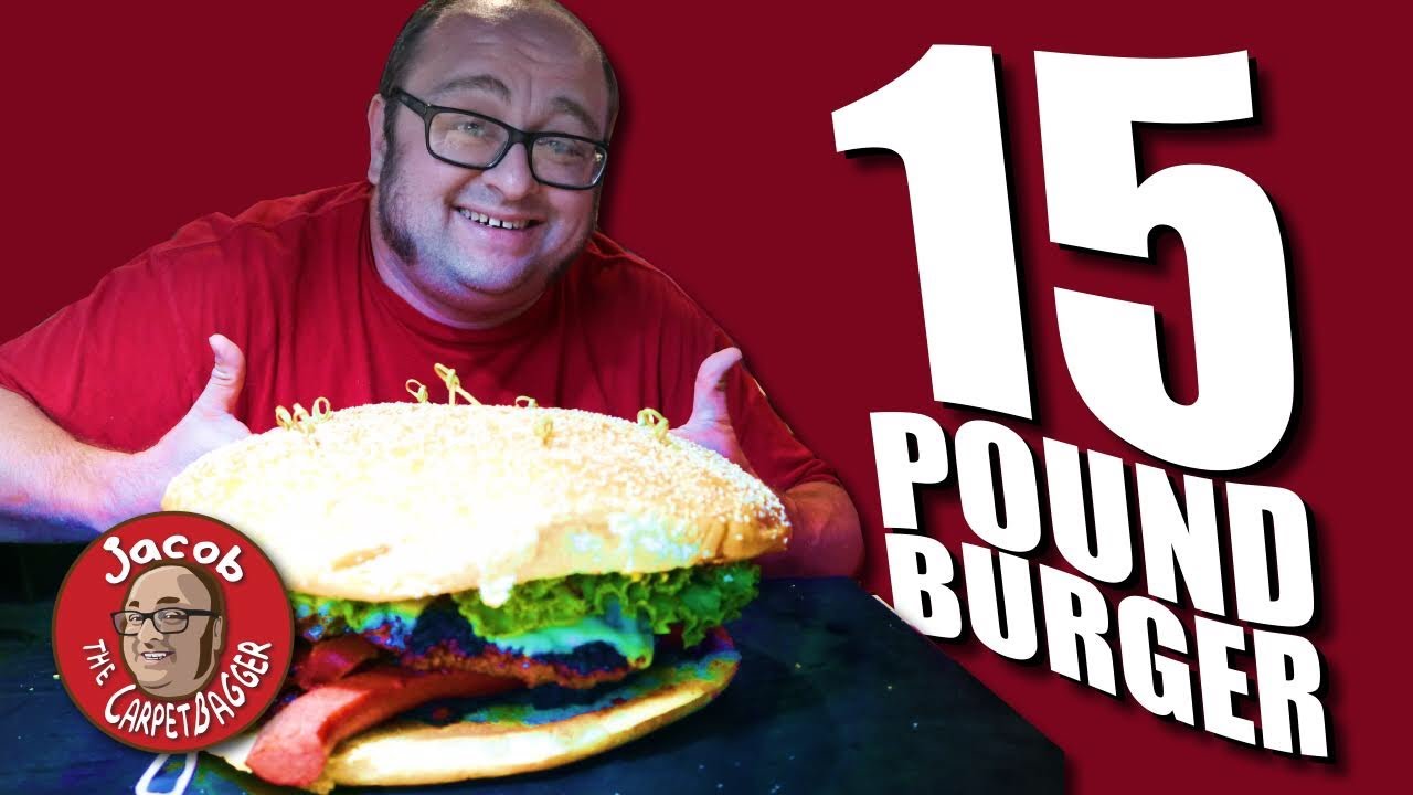 15 Pound Frankenstein Burger Challenge at Monster Mash Bugers