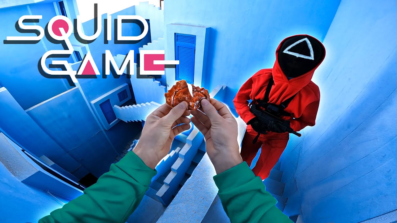We found MrBeast's Squid Game Set (Action POV)