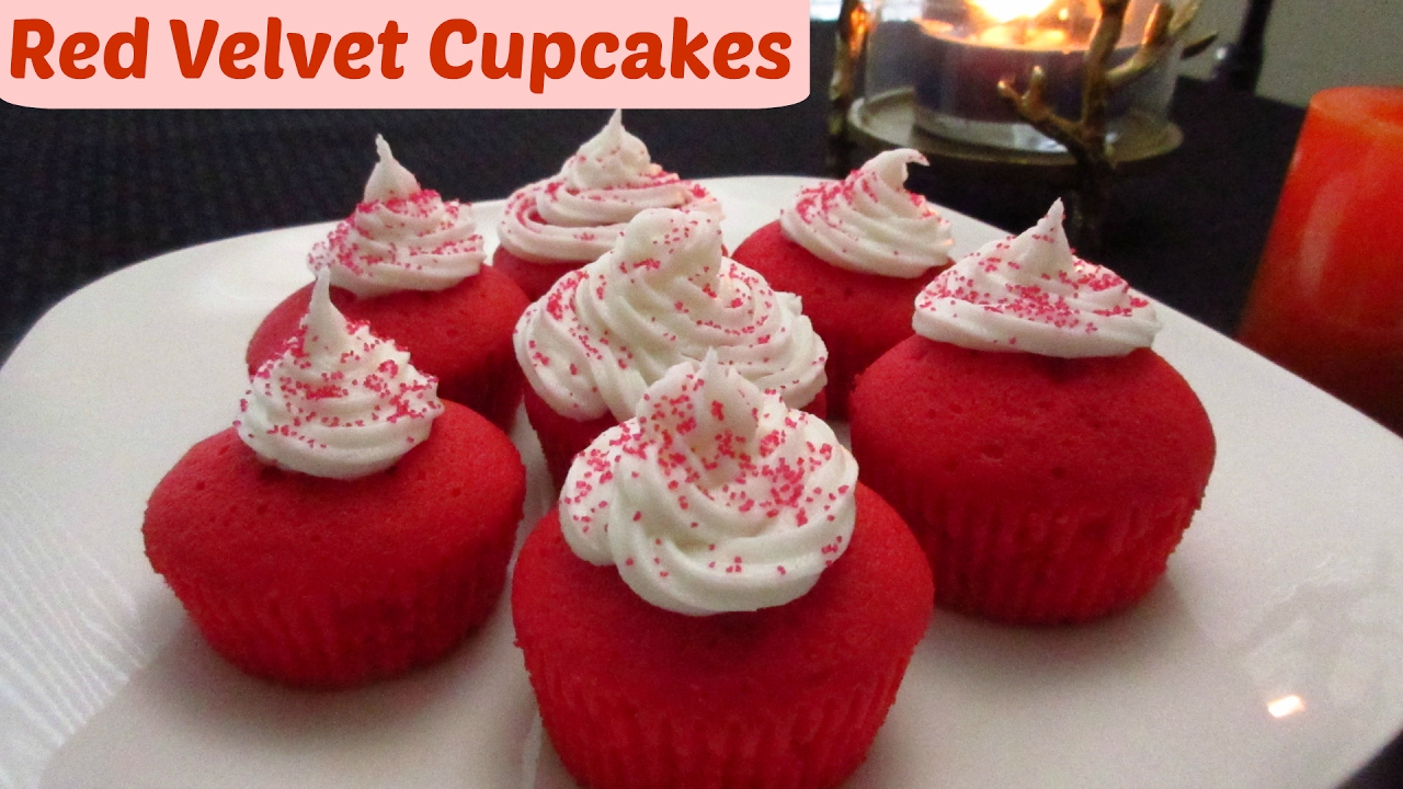 EGGLESS RED VELVET CUPCAKE RECIPE | Eggless Recipe | Valentine's Day Special |