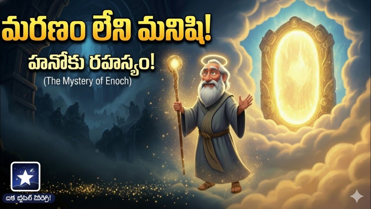 మరణం లేని మనిషి! 😱 హనోకు రహస్యం మీకు తెలుసా? | @Kids Bible Kathalu