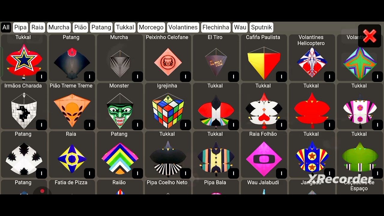 I play pipa combate kite 
