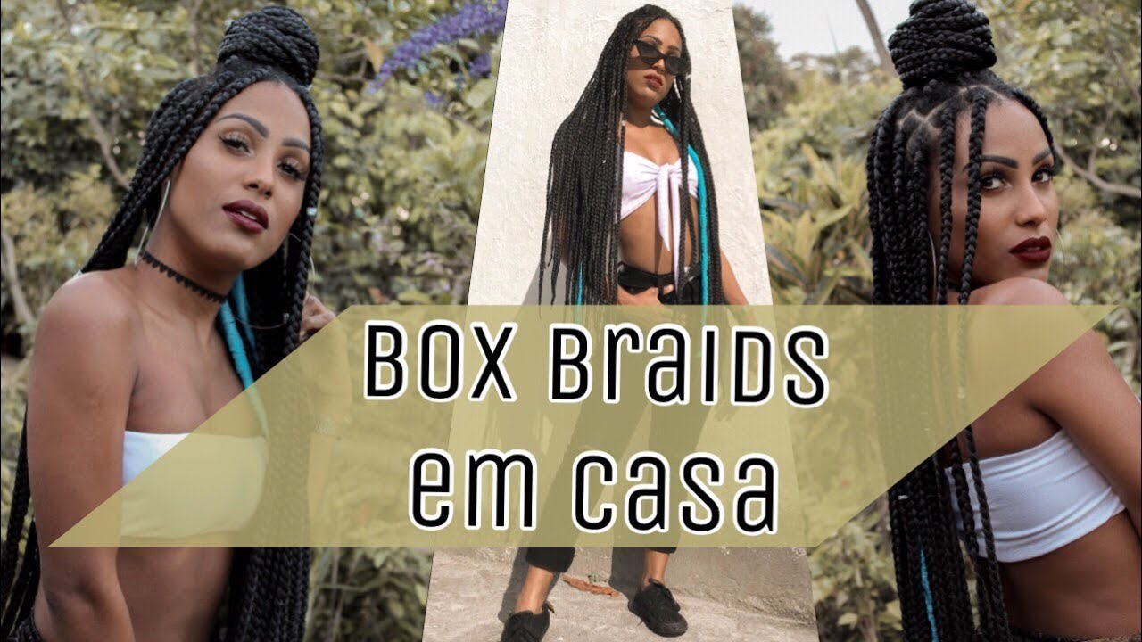 COMO FAZER BOX BRAIDS E DREADS DE LINHA DE CROCHÊ EM CASA + ACESSÓRIOS - Letícia Nicácio