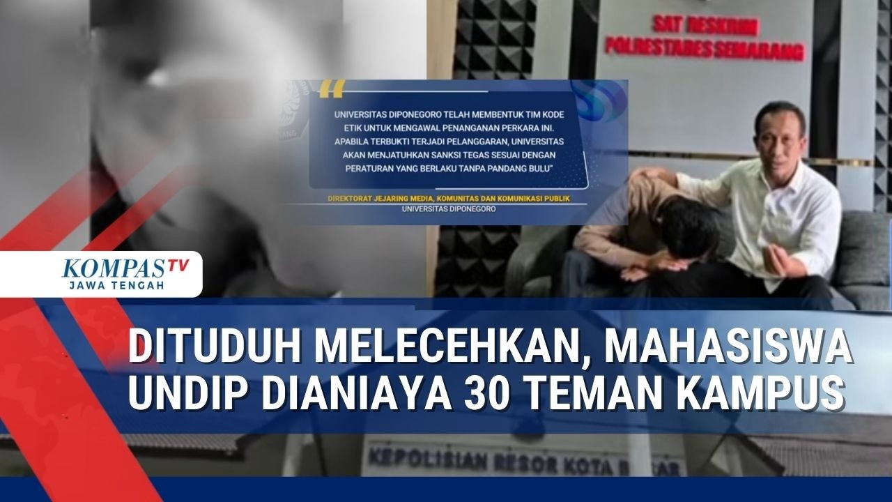 Dituduh Melecehkan, Mahasiswa Undip Dianiaya 30 Teman Kampus