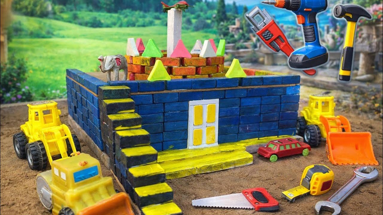 Real House in Mini Size | Construction ASMR